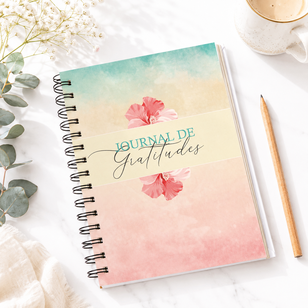Carnet de gratitude de la Collection Saisons
