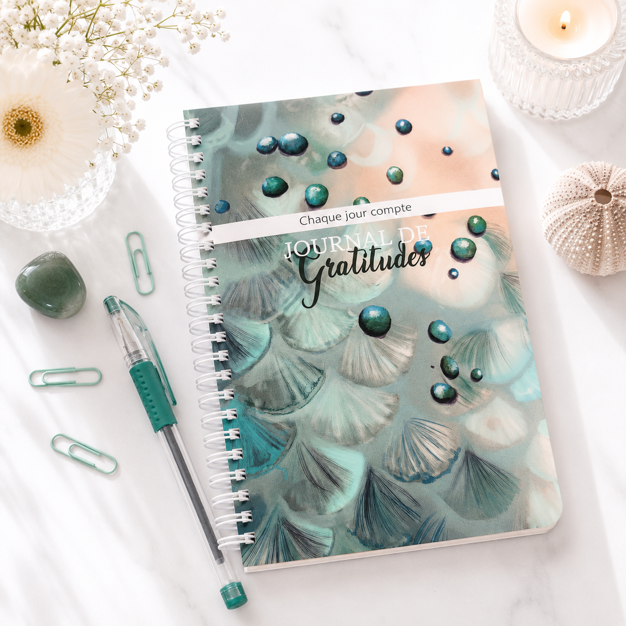 CArnet de gratitude en eau profonde