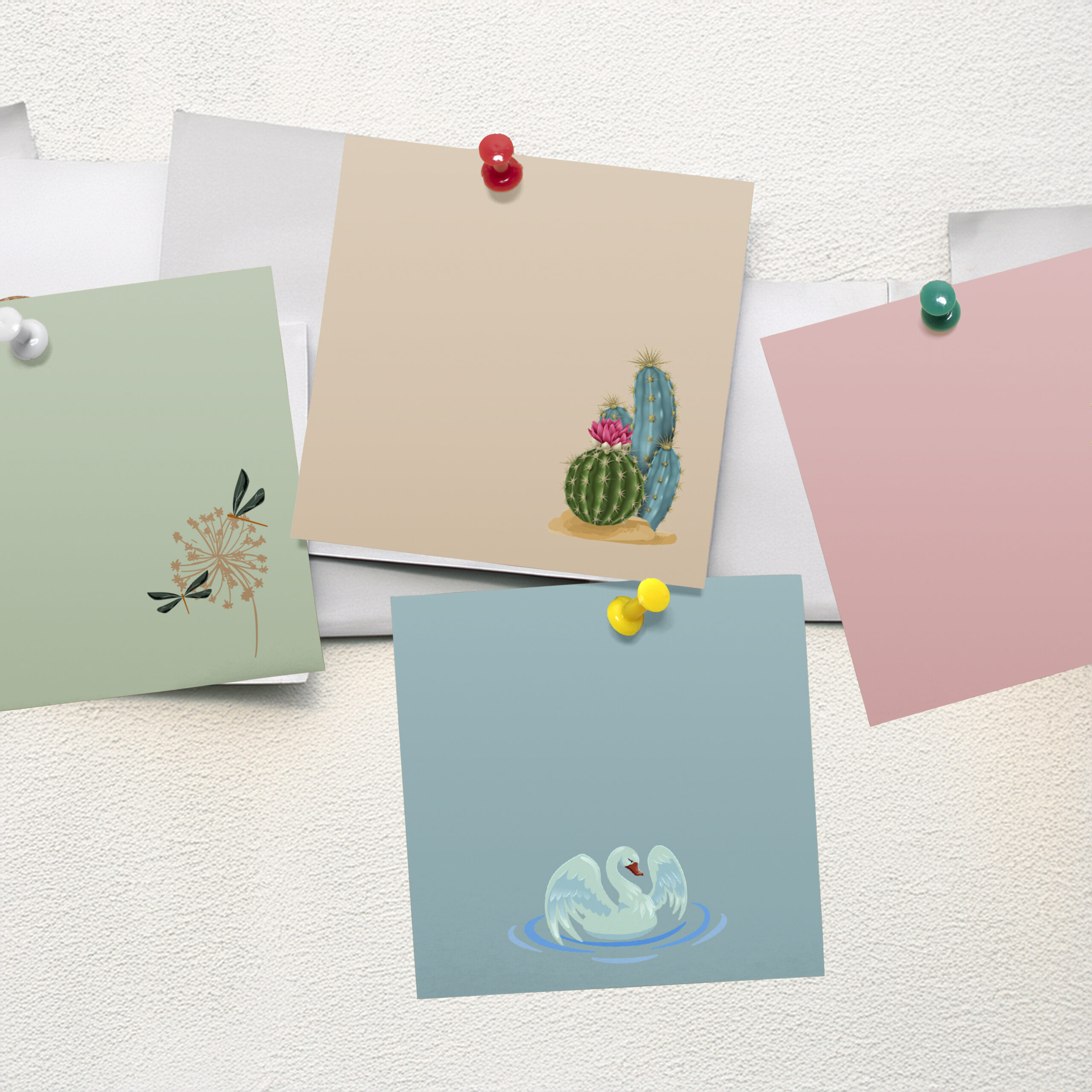 Mini blocs notes - Collection Douceur