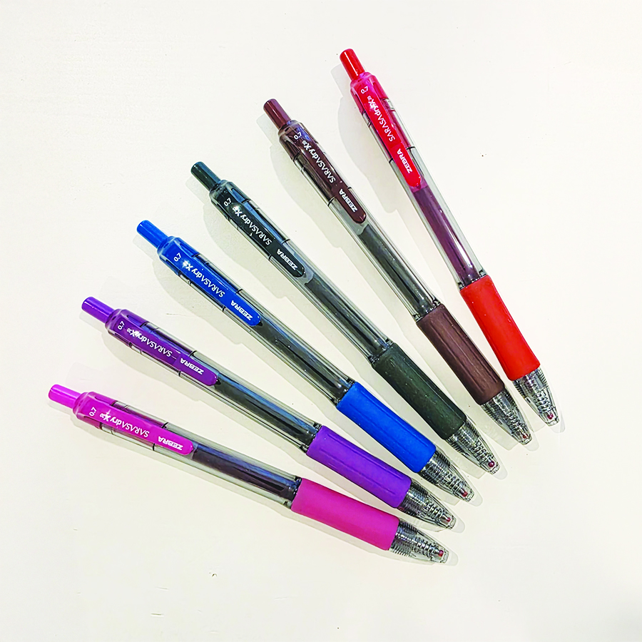 Les stylos gel Sarasa Dry x20