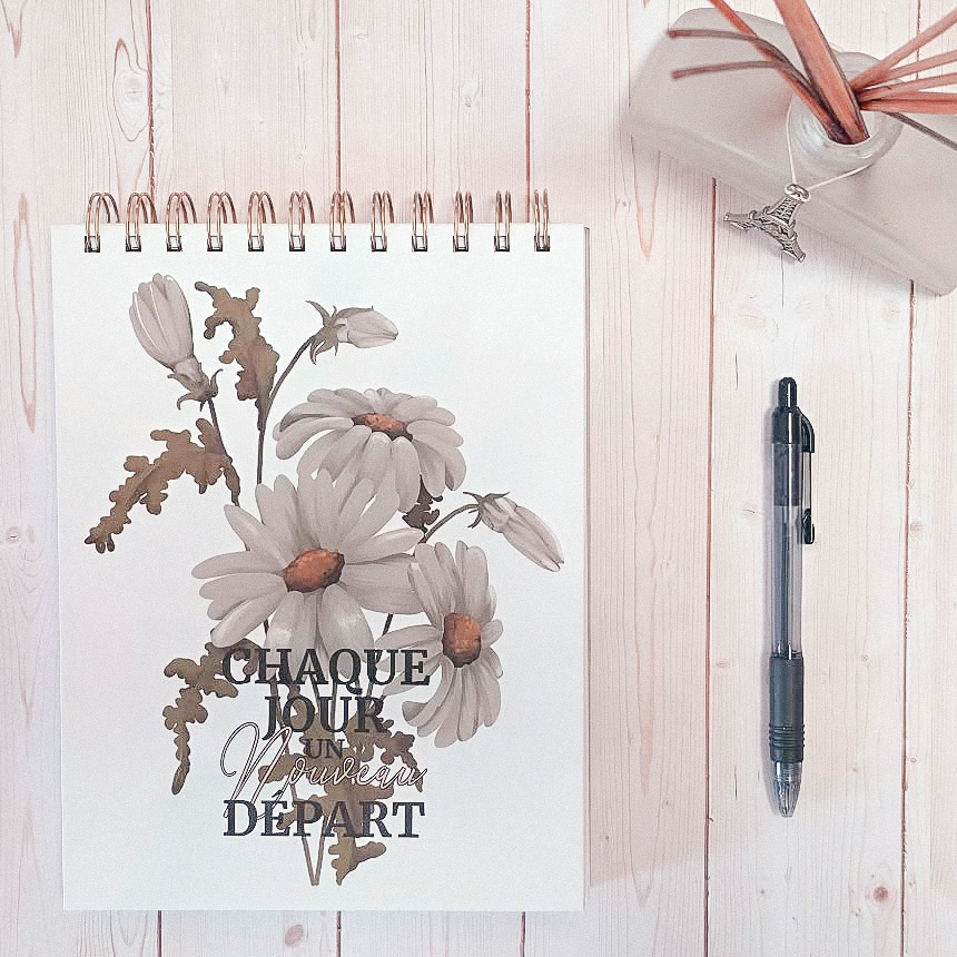 Planificateur Journalier Marguerites